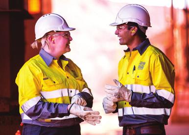 We employ more than 1,800 employees, 750 permanent contractors, and 60 apprentices and trainees across our mine, refinery and port operations.