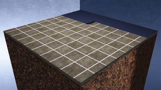 ramps, sheet vinyl and synthetic floor installations, areas subject to extreme sunlight and temperature changes, and places where additional stabilization is needed.
