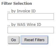 Filter Selection note these will override any Range selection but not the Version Selection.