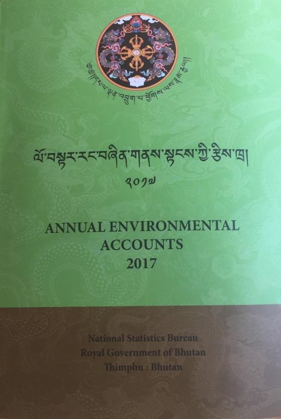 Annual Environmental Accounts Statistics Published first ever publication on environmental accounts starting 2017. It will be a regular annual publication.