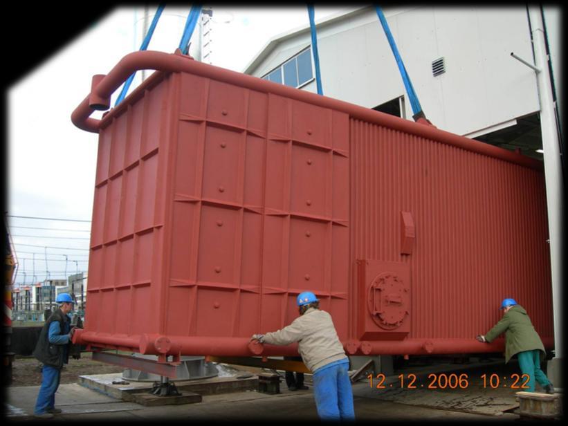 TRANSPORTABLE GAS AND MASUT BOILERS Transportable s are suitable solution for rapid construction of the source with low investment costs; The s are designed for combustion of gaseous and liquid