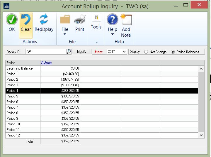 SETUP ACCOUNT ROLLUPS Great way to deal with multiple Inventory, AR, or AP accounts Allows