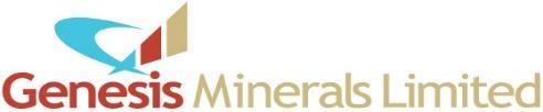 Genesis Minerals Limited (ASX: GMD) ASX Announcement 14 November 2016 FIRST GOLD ORE DISPATCHED FROM ULYSSES Genesis poised for first cash-flow as first parcel of ore departs for Paddington gold