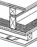 Floor type 3B-DL Floor type 3C Down lighters If down lighters are to be installed in a separating floor, the lights should be fitted within the depth of a secondary ceiling, to avoid the creation of