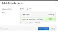 Click on Add Attachments 2. Select your files within directory 3.
