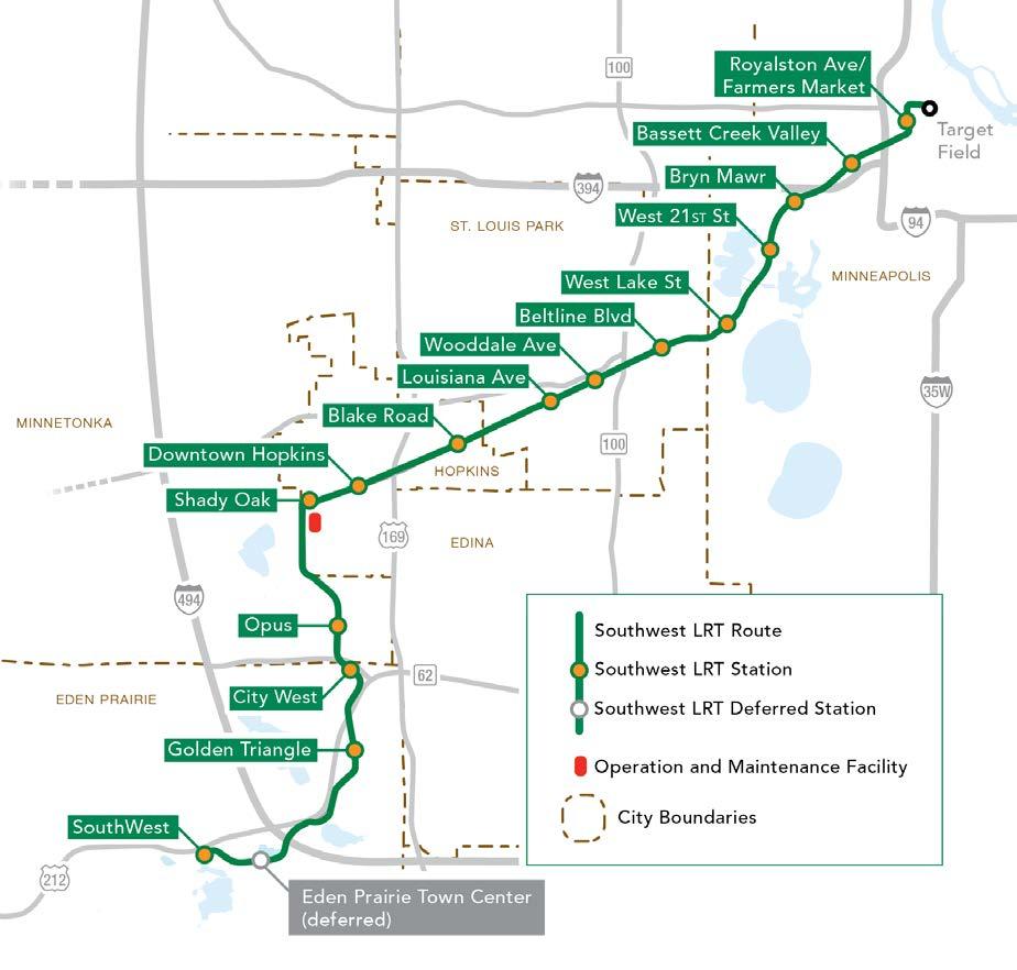 METRO Green Line Extension Opening in 2021 14.