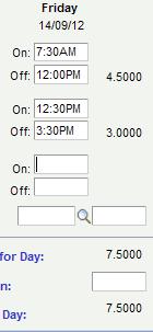 This will only need to be done the first time you use My Timesheets.