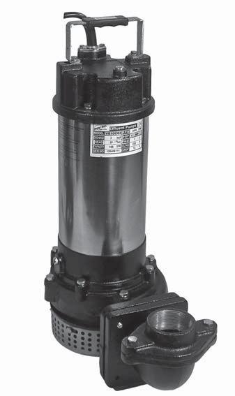 VE1C62 Effluent Pump 1 HP / Stainless Steel / Cast Iron Product Features: - Designed for residential and commercial effluent - Versatile for many drainage & dewatering applications - Recessed, cast