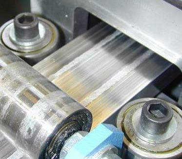 PARTS WELDED BY TECHMETA AVA MACHINE STRIPS FOR THE CERN CMS