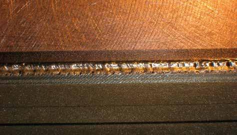 THE PROCESSES UNDER VACCUM: The seam configuration you want can be created by modulating the welding pool with small, low-frequency beam deflection, which can also eliminate irregularities.