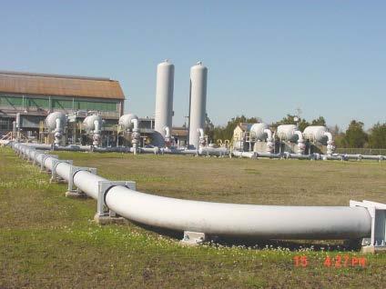 TRANSMISSION & STORAGE Pipeline (Transmission) Compression Compressor stations boost the pressure in a natural gas pipeline and move the natural gas downstream.
