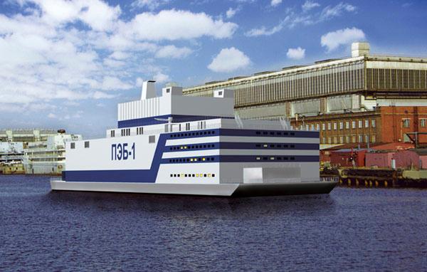 First Russian floating nuclear power plant