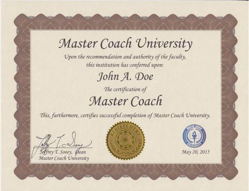 C O R E C O M P E T E N C Y C E R T I F I C A T I O N P R O G R A M THE WORLD S HIGHEST AUTHORITY COACH CREDENTIAL Your certification is the most efficient way to provide clients unquestionable proof