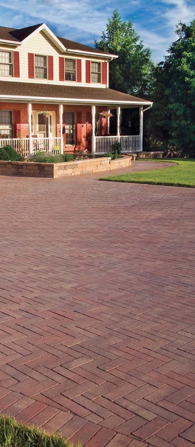 Olde Hanover Prest Brick 3 x 9 x 2 3 /8 Olde Hanover 3 x 9 shown in Terracotta. Quarry Red Russet Blend Terracotta thickness pcs. per s.f. s.f. per strap 3" x 9" 2 3 / 8 " 5.52 25.36 560 101.44 1724.