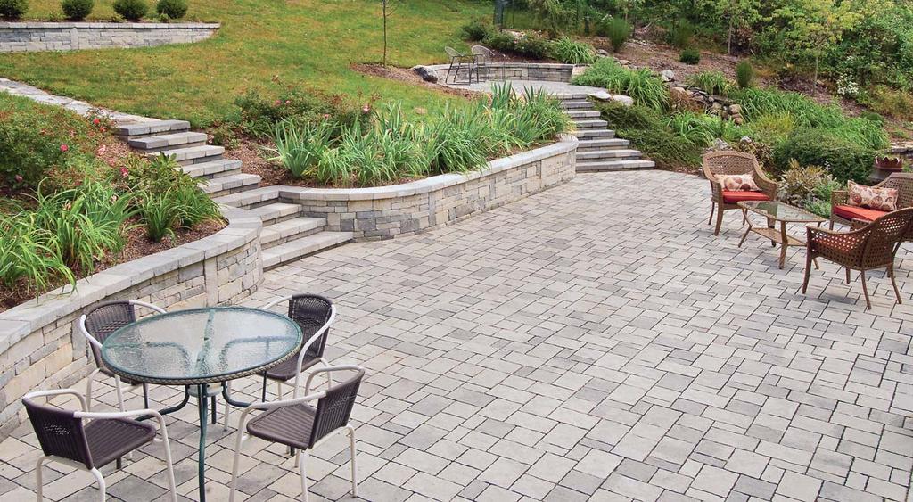 Hanover Halifax Flagstone Hanover s Halifax Flagstone pavers create a natural effect at its best.
