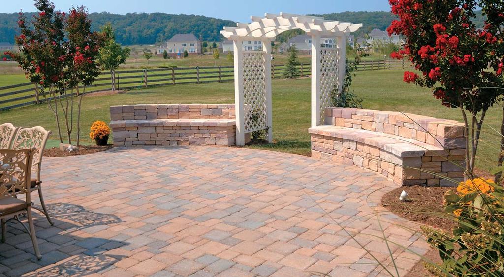 Appian Prest Brick Natural Finish Hanover s Appian Prest Brick with Natural finish add a cobbled charm to any paving project.