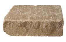 Chapel Stone Radius 18 Radius 12 Radius 6 Radius 6 Radius Shown in Tan Blend with 6 height. 3 height is also available.