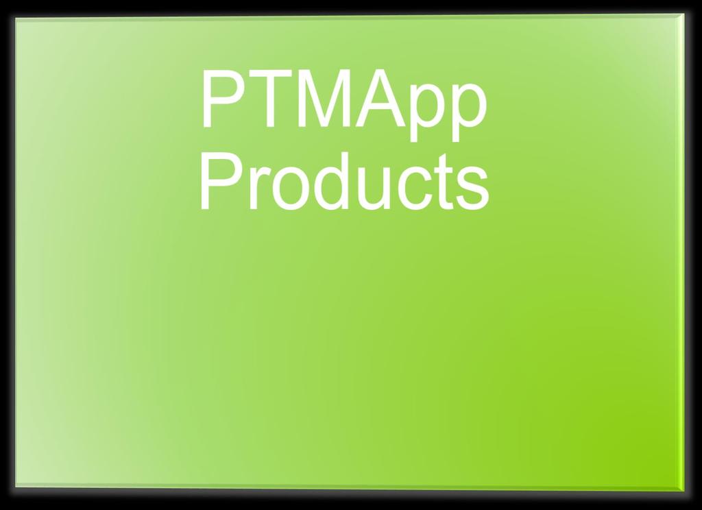 Native Products Created by PMTApp Desktop Stored in file Geodatabase Building blocks for the Targeted Implementation Plan Access via desktop or PTMApp Web Meets most WQ business needs / value