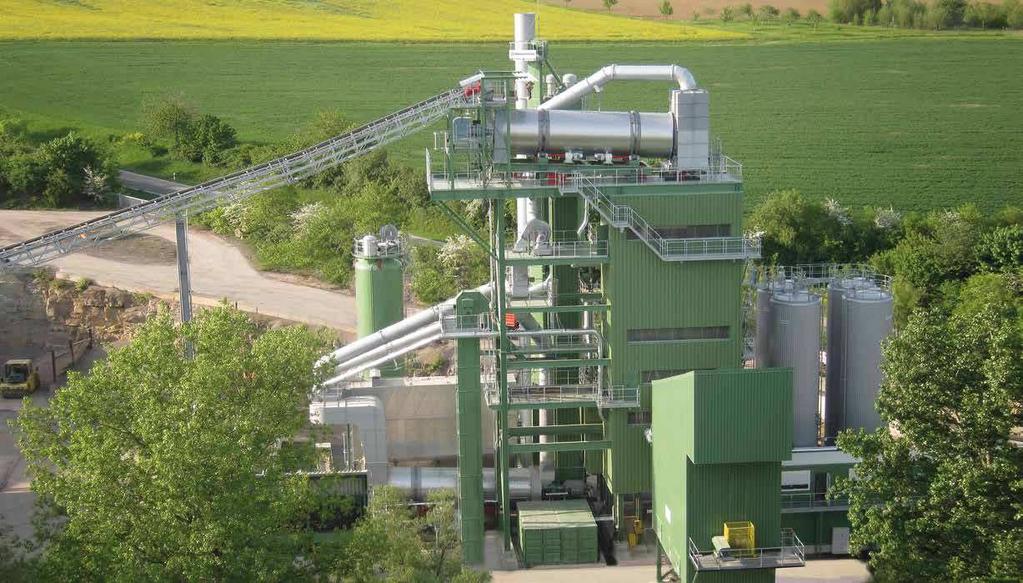 STATIONARY ASPHALT MIXING PLANTS 07 // SUSTAINABLE AND ECONOMICAL Like all BENNINGHOVEN plants, the BA features highquality, low-maintenance components with a long service life which will meet any
