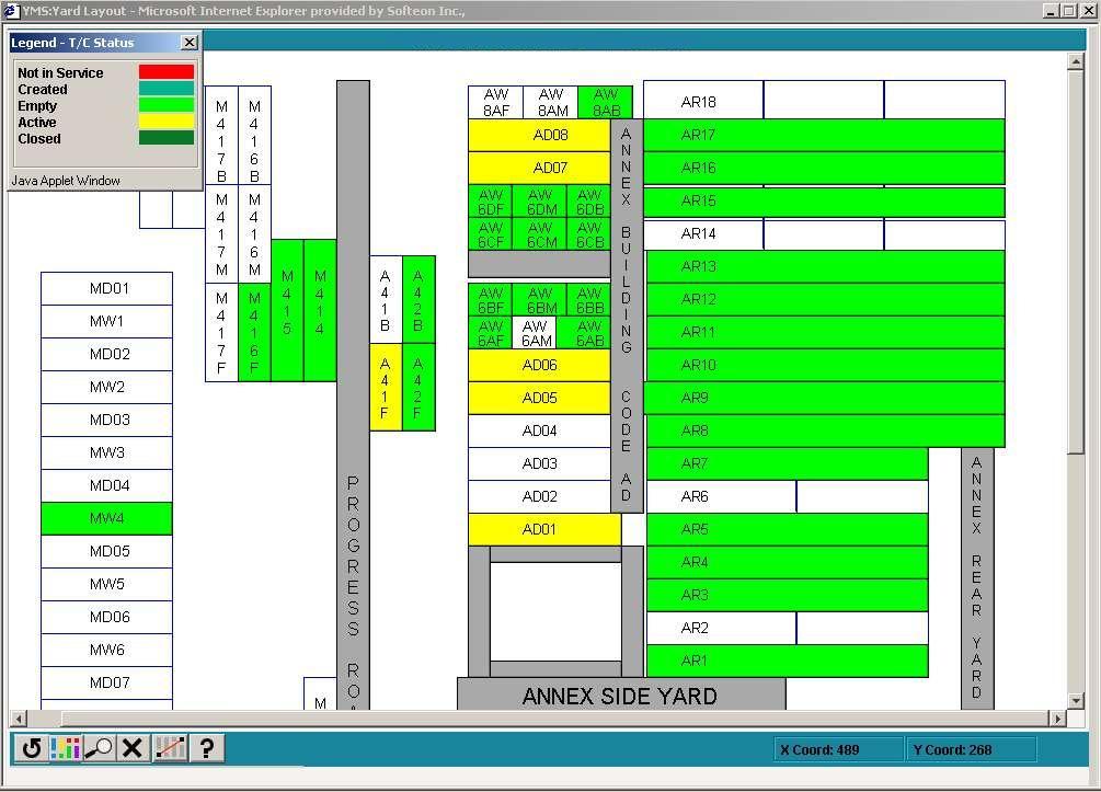 Yard Management Software Visibility of Inventory in the Yard = ability to expedite & use it. Track - Guard can record driver information, vehicle registration, trailer and container numbers.