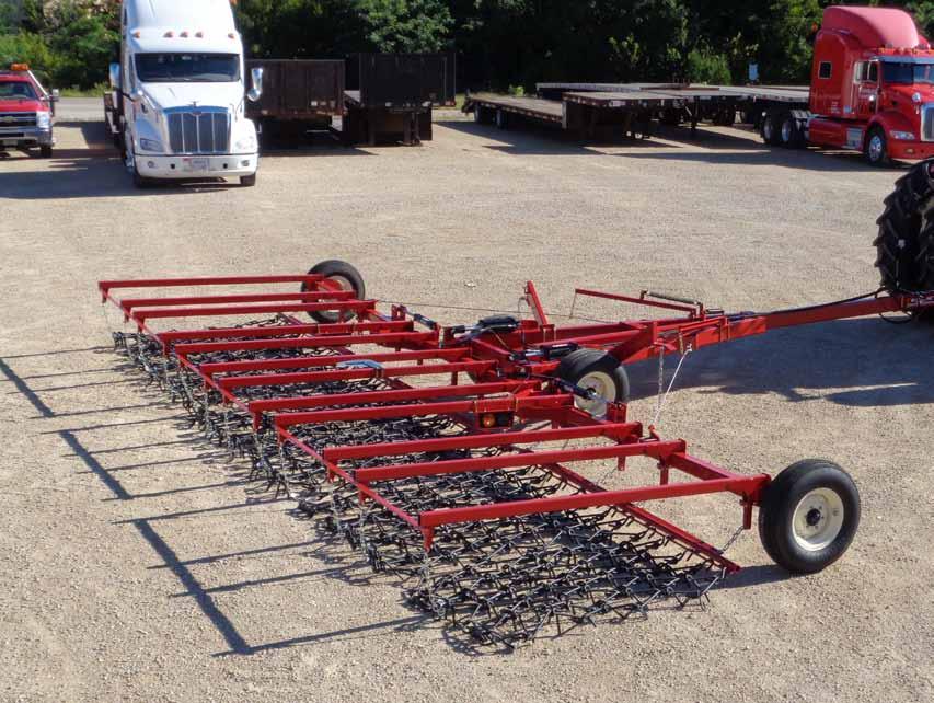 Mounted ROLLING BASKET Level and condition in a single pass. Following behind your field cultivator or finisher, the wide spiral blades of the rolling baskets toss soil high enough to separate soil.