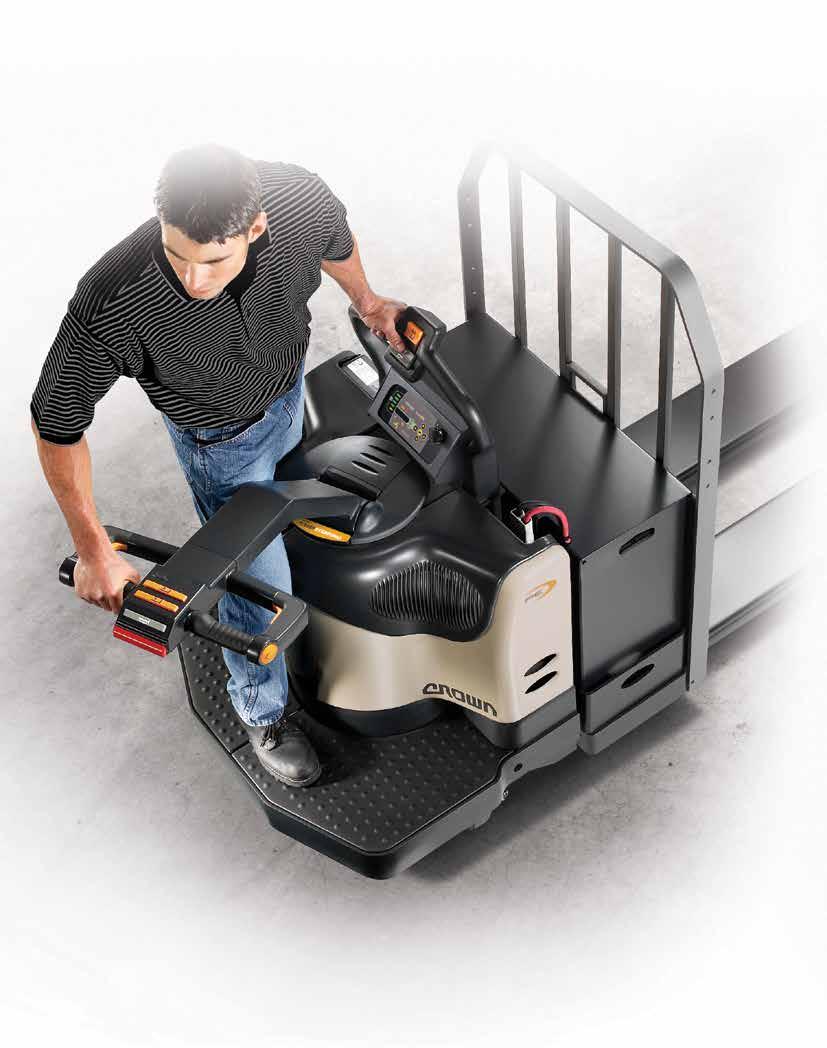 Ergonomics Excellence for Optimal Results. Peak productivity depends on the perfect combination of truck and operator performance.