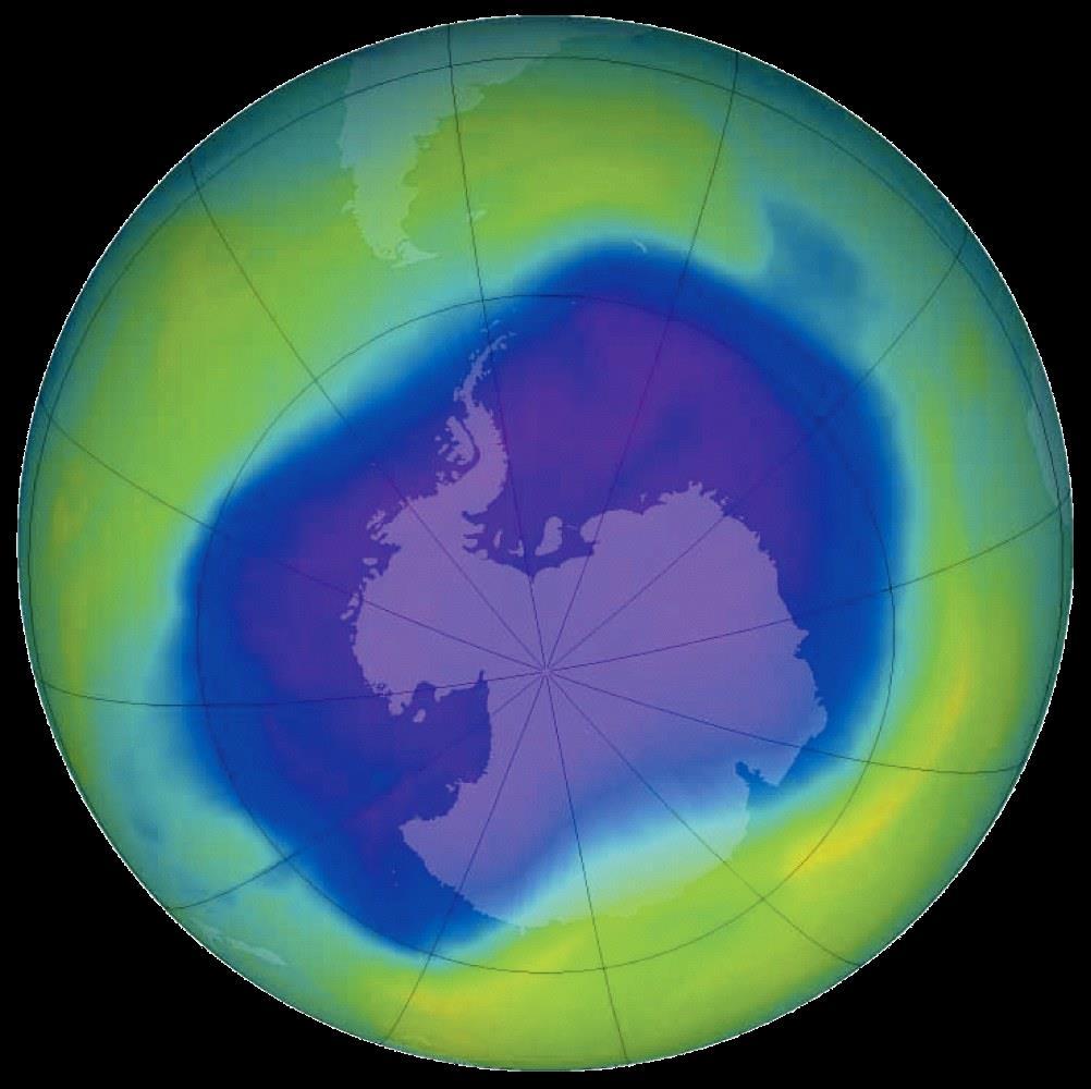 OZONE DEPLETION IN STRATOSPHERE OZONE