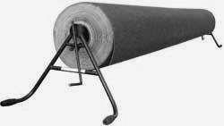 Marquee Carpet Marquee Carpets: 50m and 60m long rolls in 2m and 4m widths; foam backed or resin backed needle cord in Anthracite (Dark Grey).