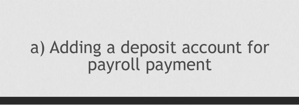 GOV: HOW TO MANAGE PAYROLL PAYMENTS Summary In this module you will