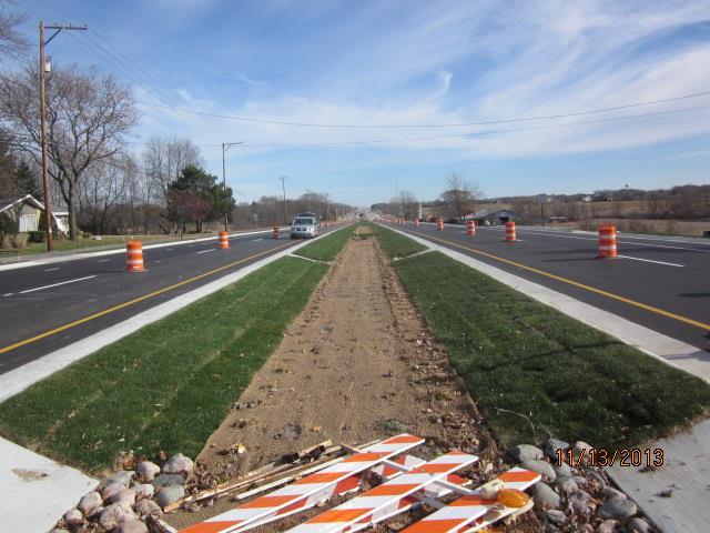 HIGHWAY SITE DESCRIPTION Newly Constructed 4-Lane Highway 2-Lane Divided Highway into East & West
