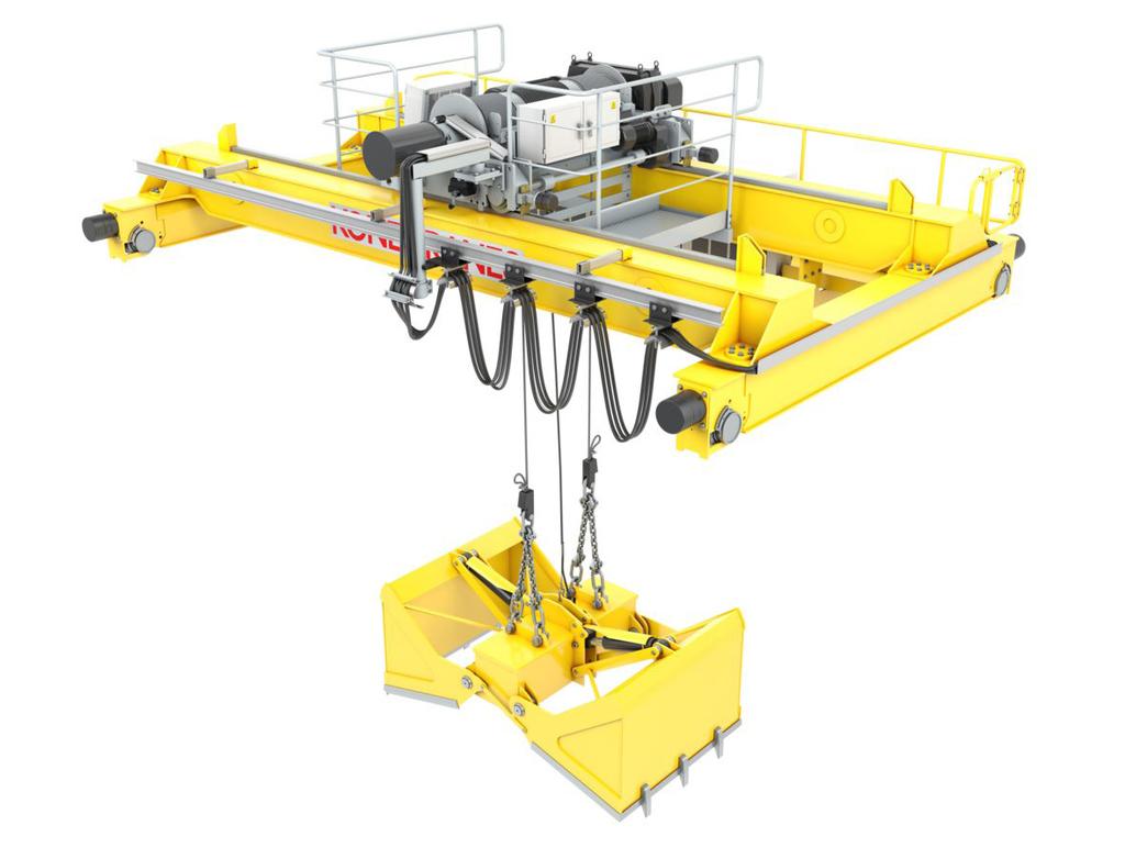 3. WHAT IS THE APPLICATION OF MY CRANE? There are numerous tasks performed in a WtE facility. Each application requires a specific type of crane designed to the level of performance needed.