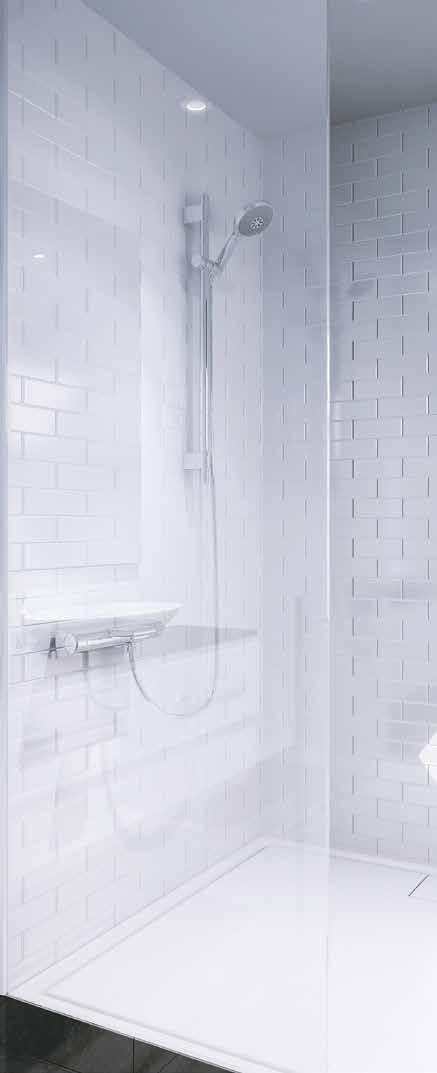 Walls Multipanel Tile Range Looks just like tiles but without the hassle of grout.