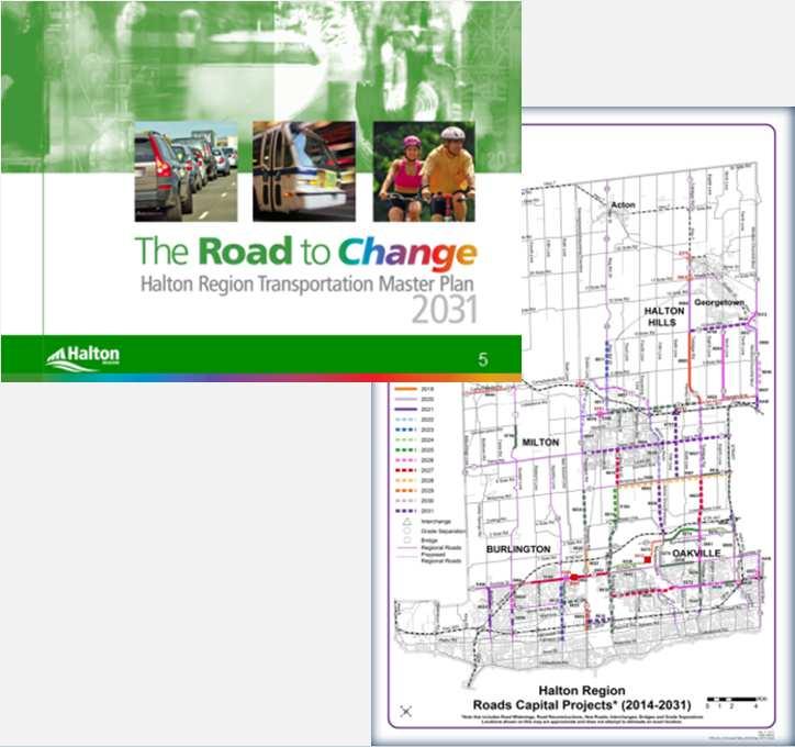 HaltonTransportation Master Plan Guiding Principles Balanced Needs Healthy Communities Economic Vitality Sustainability Well-Maintained Infrastructure Outcomes Approx. $2.