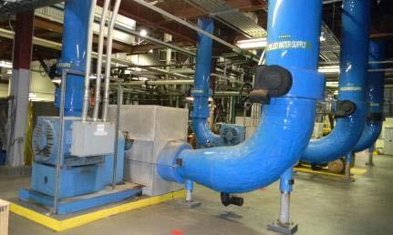 total capacity Fourteen Centrifugal Chillers 13,000 tons