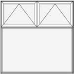 Min 3 0 1 6 Max 8 0 3 0 BOTTOM AWNING Min 1 6 2 0 Max 5 0 8 0 Top Awning Bottom Awning Double