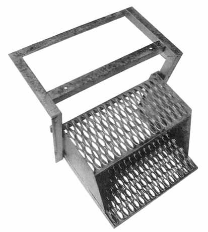 0kg Patented design All steel construction Honeycomb