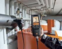 testo 320 Many measurements, one objective: Efficiency Multiple measurement menus for precise flue gas analysis. The new flue gas analyzer testo 320 solves every measurement task on a heating system.