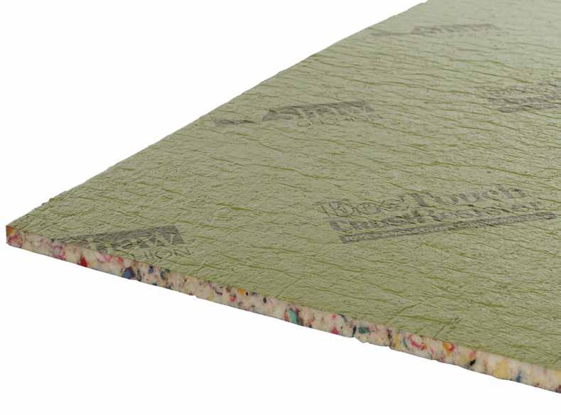 EcoTouch CrushResister Our preference for premium, eco-friendly rebond Benefits: Advanced Protection for Your Floors Contains both a moisture barrier and a dust barrier Treated with Fresh Dimension