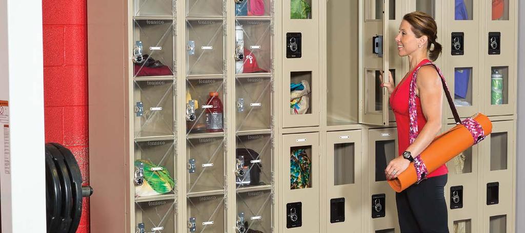 Lockers Standard Sturdy construction and extremely quiet operation Available in single, double, triple, box,