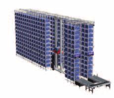 The Vertical Buffer Module product category and applications Order picking performance (picks per hour) 400 NEW: Vertical Buffer Module 300 Horizontal Carousel Module miniload system 200 Vertical