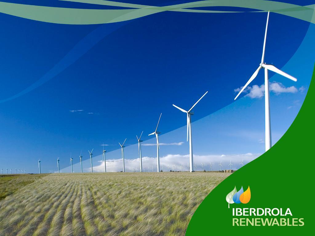 Iberdrola Renewables Self-Supply of Balancing Reserves PGP Presentation