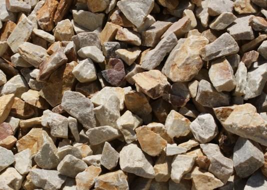 Page 6 AGGREGATES LARGER ROCK SIZES Size ranges from approximately 20-65mm.
