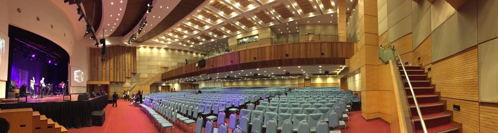 Completion: Sunday sessions and church events are carried out in the auditorium of