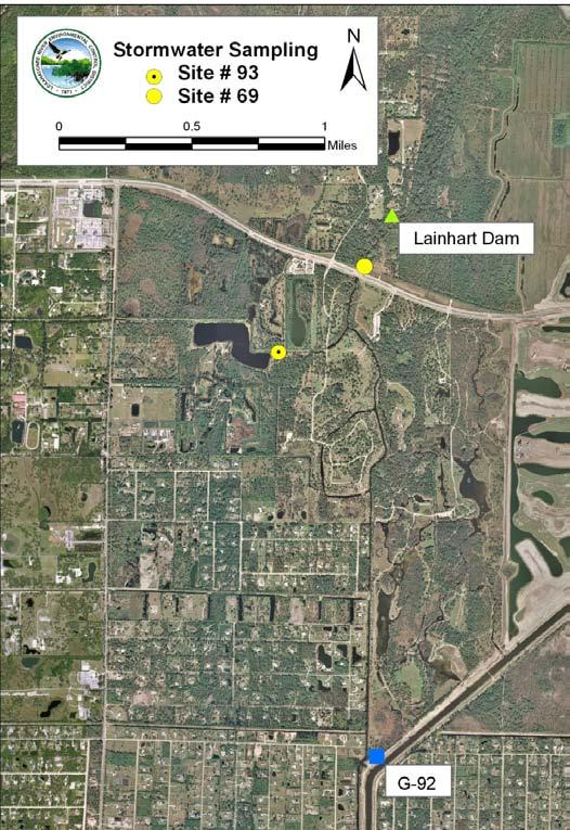 3 Study Area The Loxahatchee River estuary encompasses approximately 400 ha and drains a watershed of approximately 700 km 2 located in northeastern Palm Beach County and southeastern Martin County,