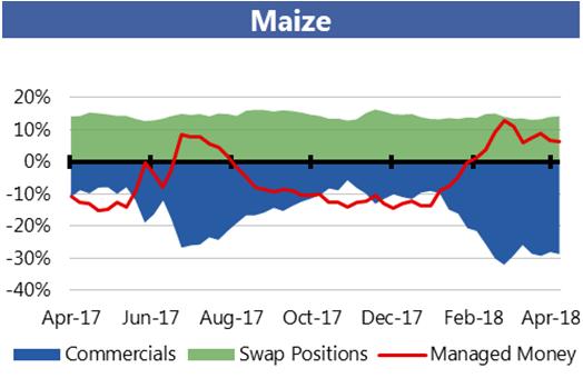 Maize prices higher than last year Maize export price (US No.