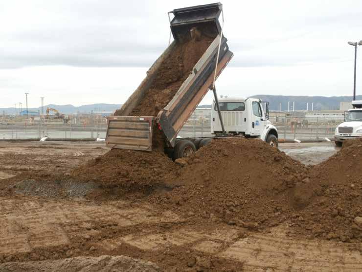 Clean Fill Material Imported for Excavation