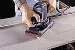 Hand Sanding of hard & resinous wooden articles CR 142 Alo G/G C wt 36-320 Concord Sheets Tough grain makes product aggressive particularly