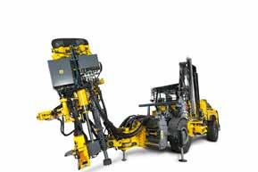 The rig is capable of drilling production slot rises in block cave, sub-level caving and sub-level stoping mines in addition to precondition holes, paste fill holes, drain holes and