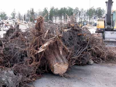 applications such as: Roots Transfer stations Landfills Composting plants Wood recycling plants Waste recycling plants Waste service