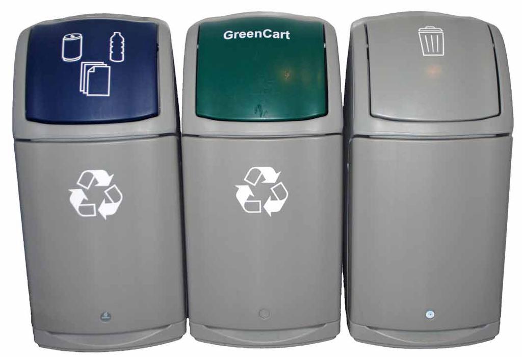 Public Space Diversion and Recycling Work with Local Municipal parks and recreation departments to install recycling containers in high traffic areas, especially where high quantities of beverage